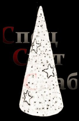 Светодиодная ель 3 м. Белая