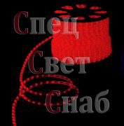 Cветодиодный дюралайт Красный. 13 мм. Чейзинг.