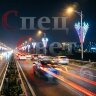 Светодиодная консоль "Россыпь звезд" 2м триколор